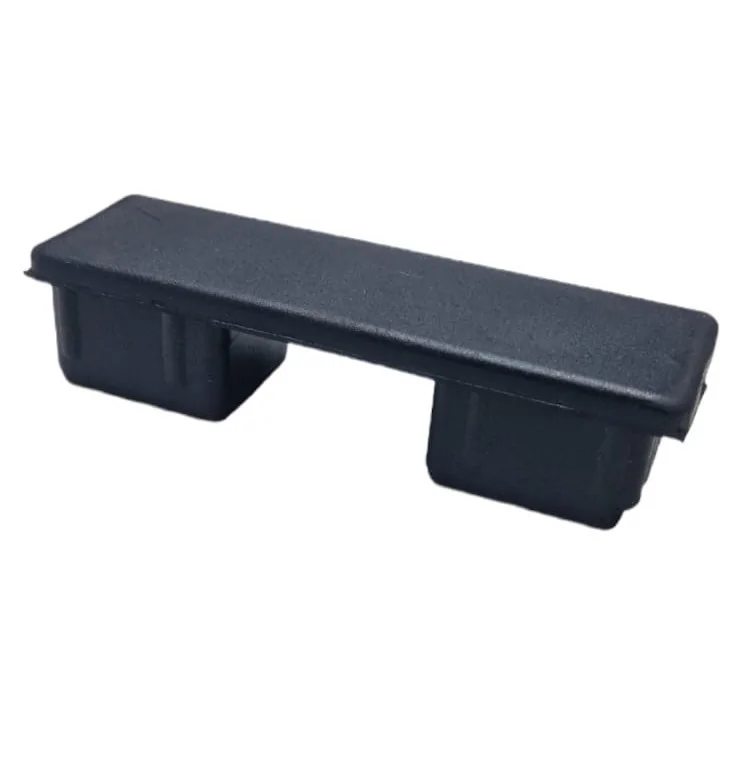 zaślepka gumowa profilu antyrowerowego czarna 100x30 mm